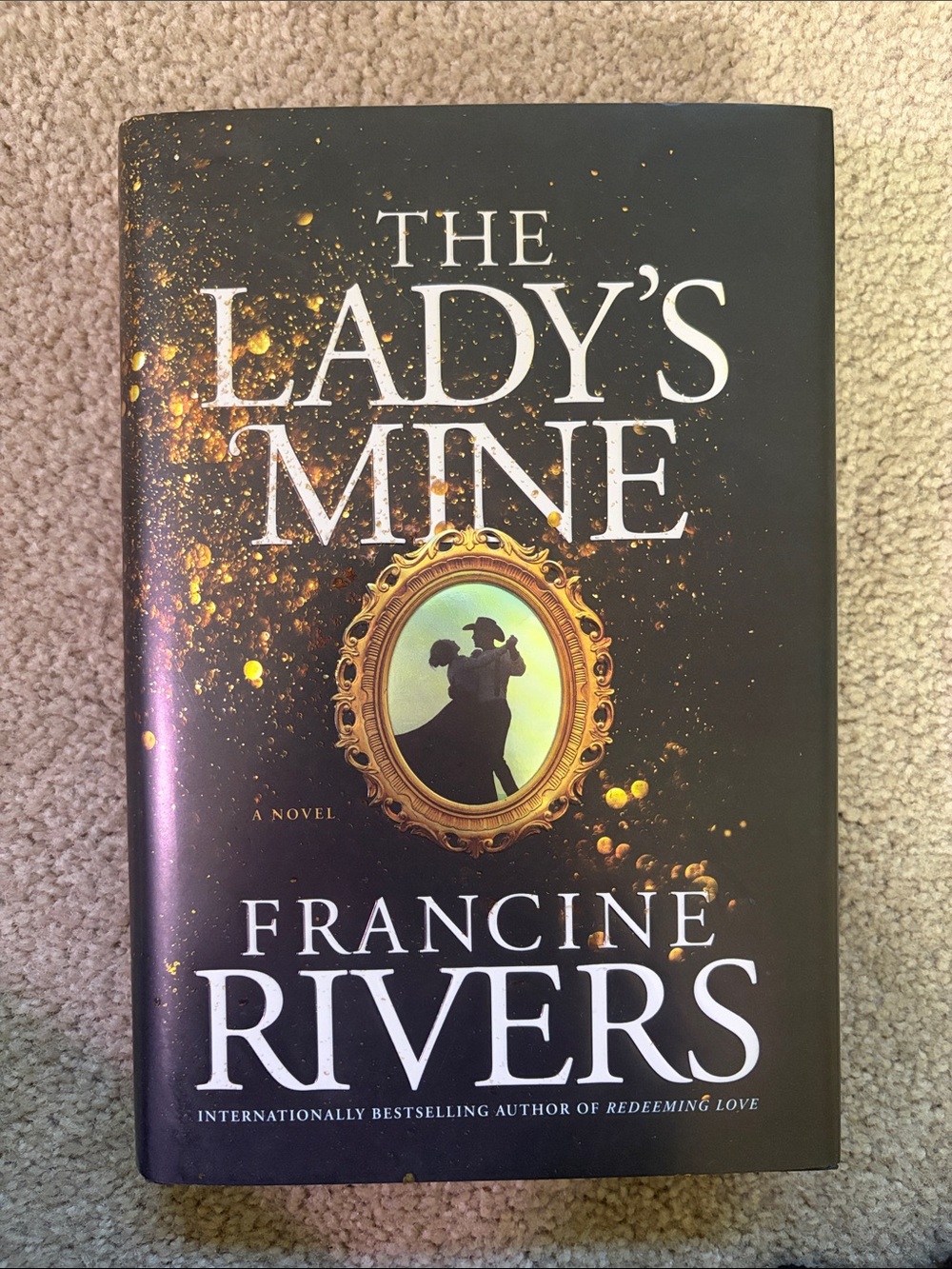 Francine Rivers The Lady's Mine - Black Hardcover Novel